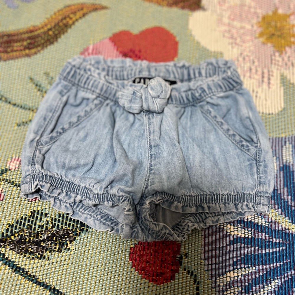 GAP Baby Blue Denim Bloomers